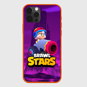 Чехол для iPhone 12 Pro с принтом BrawlStars Бонни с пушкой Bonny в Петрозаводске, силикон | область печати: задняя сторона чехла, без боковых панелей | boni | bonnie | brawl | brawl stars | brawlstars | brawl_stars | бони | бонни | бравлстарс