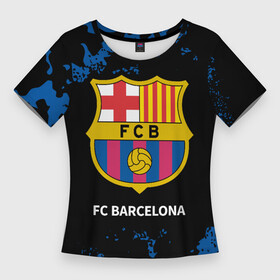 Женская футболка 3D Slim с принтом БАРСЕЛОНА  Камуфляж в Петрозаводске,  |  | barca | barcelona | barsa | barselona | fcb | logo | messi | барса | барселона | знак | камуфляж | клуб | лого | логотип | логотипы | месси | милитари | символ | символы | футбол | футбольная | футбольный
