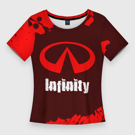 Женская футболка 3D Slim с принтом INFINITI  Infinity + Краска в Петрозаводске,  |  | auto | infiniti | infinity | logo | moto | nissan | paint | symbol | авто | автомобиль | брызги | гонки | знак | инфинити | краска | лого | логотип | логотипы | марка | машина | мото | ниссан | символ | символы