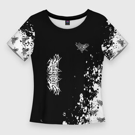 Женская футболка 3D Slim с принтом velial squad  паттерн рук в Петрозаводске,  |  | pharaoh | velial | velial squad | velialsquad | велиал сквад | глубина | реакция | рэп