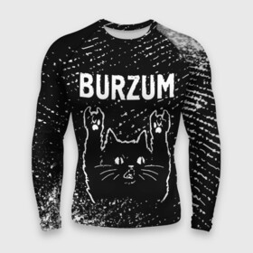 Мужской рашгард 3D с принтом Burzum  Rock Cat в Петрозаводске,  |  | band | burzum | metal | rock | бурзум | группа | кот | краска | краски | рок | рок кот