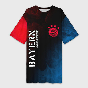 Платье-футболка 3D с принтом BAYERN  Bayern Pro Sport + Огонь в Петрозаводске,  |  | Тематика изображения на принте: bayern | club | fc | footbal | logo | pro sport | бавария | знак | клуб | лого | логотип | логотипы | огонь | пламя | символ | символы | форма | футбол | футбольная | футбольный