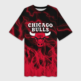 Платье-футболка 3D с принтом CHICAGO BULLS  ЧИКАГО БУЛЛС  МОЛНИИ в Петрозаводске,  |  | alex caruso | bulls | chicago bulls | demar derozan | lonzo ball | nba | nikola vucevic | sport | zach lavine | баскет | баскетбол | спорт