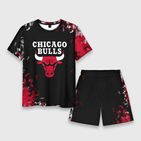 Мужской костюм с шортами 3D с принтом Чикаго Буллз  Chicago Bulls  Огонь в Петрозаводске,  |  | alex caruso | bulls | chicago bulls | demar derozan | lonzo ball | nba | nikola vucevic | sport | zach lavine | баскет | баскетбол | спорт