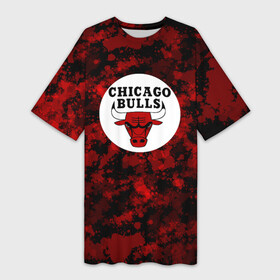 Платье-футболка 3D с принтом CHICAGO BULLS  ЧИКАГО БУЛЛС  NBA в Петрозаводске,  |  | alex caruso | bulls | chicago bulls | demar derozan | lonzo ball | nba | nikola vucevic | sport | zach lavine | баскет | баскетбол | спорт