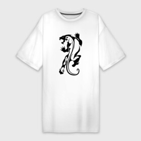 Платье-футболка хлопок с принтом Tiger  Tattoo  Тигр  Татуировка в Петрозаводске,  |  | claws | fangs | jaw | paws | tiger | клыки | когти | лапы | пасть | татуировка | тигр