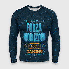 Мужской рашгард 3D с принтом Forza Horizon Gaming PRO в Петрозаводске,  |  | Тематика изображения на принте: forza | forza horizon | horizon | logo | paint | pro | брызги | игра | игры | краска | лого | логотип | символ | форза | хорайзон