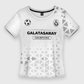 Женская футболка 3D Slim с принтом Galatasaray Champions Униформа в Петрозаводске,  |  | club | football | galatasaray | logo | галатасарай | клуб | лого | мяч | символ | спорт | форма | футбол | футболист | футболисты | футбольный