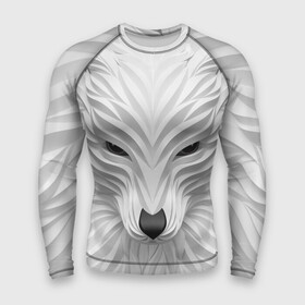 Мужской рашгард 3D с принтом Волк  белый в Петрозаводске,  |  | wolf | арт | белый | волк | волкодав | волкодиночка | волкособ | детские | добрый | животные | одинокий волк | рисунок | рок | серый | серый волк | собака | узор | узоры