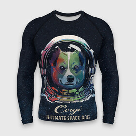 Мужской рашгард 3D с принтом Корги Космонавт  Corgi Space Dog в Петрозаводске,  |  | corgi art | cute | helmet | space suit | ultimate | wales | welsh corgi | астронавт | в космосе | в скафандре | в шлеме | кардиган | корги арт | космическая собака | космический корги | милота | прикол | рисунок корги | скафандр