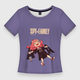 Женская футболка 3D Slim с принтом Spy x Family  Anya Forger в Петрозаводске,  |  | family | forger | loid | spy | spy x family | twilight | аня | йор | красавица | лойд | манга | семья | семья шпиона | спящая | сумрак | супайфамири | форджер | шпион