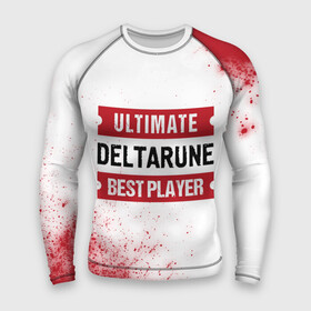 Мужской рашгард 3D с принтом Deltarune: красные таблички Best Player и Ultimate в Петрозаводске,  |  | deltarune | logo | ultimate | дельтарун | игра | игры | краска | краски | лого | логотип | символ