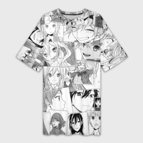 Платье-футболка 3D с принтом Horimiya pattern в Петрозаводске,  |  | Тематика изображения на принте: akane yanagi | anime | honoka sawada | horimiya | izumi miyamura | kyouko hori | remi ayasaki | sakura kouno | аканэ янаги | аниме | анимэ | изуми миямура | кёко хори | рэми аясаки | сакура коно | хонока савада | хоримия | юк