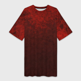 Платье-футболка 3D с принтом Мраморный красно черный градиент в Петрозаводске,  |  | Тематика изображения на принте: gradient | marble | red black | градиент | камень | красный | мраморный