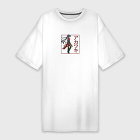 Платье-футболка хлопок с принтом Опасная Акацуки  Log Horizon в Петрозаводске,  |  | akatsuki | anime | log horizon | акацуки | аниме | анимэ | хроники горизонта