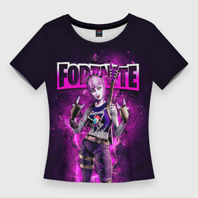 Женская футболка 3D Slim с принтом Fortnite  Dark Power Chord  Video game в Петрозаводске,  |  | character | dark power chord | eyes | face | fortnait | gesture | girl | guitar | hero | hype | гитара | глаза | девушка | жест | лицо | фортнайт | хайп