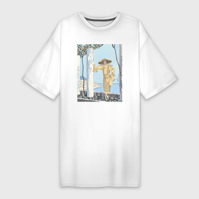 Платье-футболка хлопок с принтом Amalfi. Robe, de Worth (Вид на море) в Петрозаводске,  |  | абстракция | винтаж | девушка | искусство | картина | классика | любовь | минимализм | отдых | природа | цветы | экспрессионизм