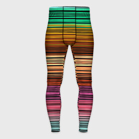 Мужские тайтсы 3D с принтом Multicolored thin stripes Разноцветные полосы в Петрозаводске,  |  | multicolored | striped pattern | thin stripes | линии | полосатый узор | разноцветные полосы | разноцветный