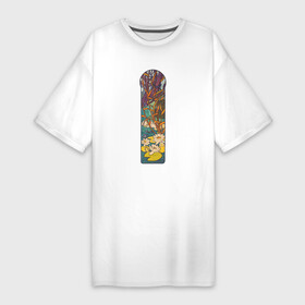 Платье-футболка хлопок с принтом Fouquet Jewelry Store  Lotus (Лотосы) в Петрозаводске,  |  | винтаж | девушка | иллюстрация | искусство | лотос | любовь | муза | отдых | природа | сезоны | цветы