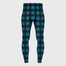 Мужские тайтсы 3D с принтом Black and blue plaid в Петрозаводске,  |  | Тематика изображения на принте: black and blue | plaid | plaid pattern | клетка | клетчатый узор | синий | черный | шотландка