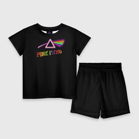 Детский костюм с шортами 3D с принтом Pink Floyd: все цвета радуги в Петрозаводске,  |  | pink floyd п | луч | музыка | радуга | разноцветный | рок | рокгруппа | фанат